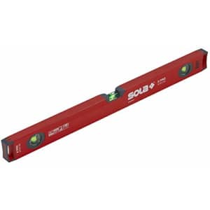 SOLA LSX24 X PRO Aluminum Box Profile Spirit Level with 3 60% Magnified Vials, 24-Inch for $67