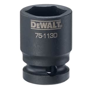 DEWALT DWMT75113OSP 6 Point 1/2" Drive Impact Socket 3/4" SAE for $9