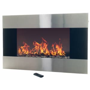 Northwest 36'' Surface Wall Mounted Electric Fireplace for $168