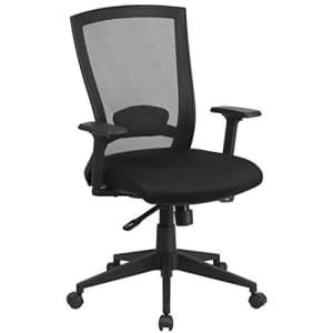 Flash Furniture Mid-Back Black Mesh Executive Swivel Ergonomic Office Chair with Back Angle for $182 Flash Furniture Mid-Back Black Mesh Executive Swivel Ergonomic Office Chair with Back Angle for $182