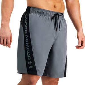 Under Armour Men's Standard Swim Trunks, Shorts with Drawstring Closure & Elastic Waistband, Pitch for $46