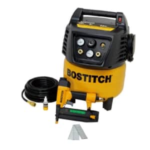 BOSTITCH BTFP12238 Compressor and Brad Nailer Combo Kit for $170