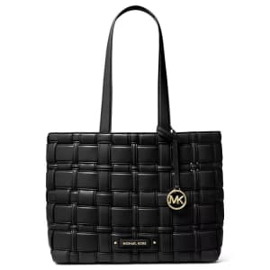 Michael Michael Kors Ivy Woven East-West Tote Bag for $161