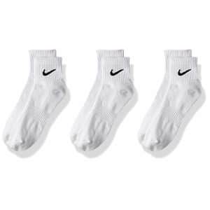 Nike Everyday Cushion Ankle Training Socks (3 Pair), Men's & Women's Ankle Socks with Sweat-Wicking for $27
