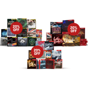 Toontrack MIDI Sale: 20% off Toontrack MIDI Sale: 20% off