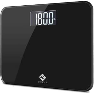 Etekcity Ultra Wide High Precision Digital Body Weight Bathroom Scale for $23
