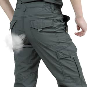 Men's Cargo Hiking Pants: 2 for $27