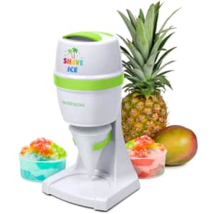 Nostalgia Electric Shave Ice & Snow Cone Maker for $30 Nostalgia Electric Shave Ice & Snow Cone Maker for $30