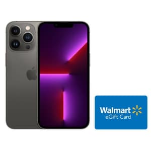 iPhone 13 & iPhone 12 at Walmart: for $300 to $500 Walmart GC w/ purchase iPhone 13 & iPhone 12 at Walmart: for $300 to $500 Walmart GC w/ purchase