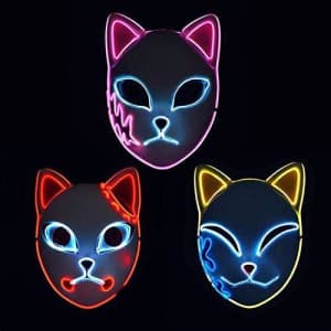 Moobibear LED Anime Mask 3-Pack for $27 Moobibear LED Anime Mask 3-Pack for $27