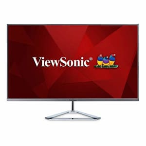 ViewSonic VX3276-MHD 32 Inch 1080p Frameless Widescreen IPS Monitor with Screen Split Capability for $351