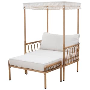 Better Homes and Gardens Willow Sage Canopy Chair & Ottoman Set for $374 Better Homes and Gardens Willow Sage Canopy Chair & Ottoman Set for $374