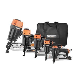 Freeman P5FRFNFWSCB Pneumatic Framing and Finishing Nailers and Staplers Combo Kit with Canvas Bag for $349 Freeman P5FRFNFWSCB Pneumatic Framing and Finishing Nailers and Staplers Combo Kit with Canvas Bag for $349