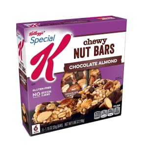 Special K Chewy Nut Bars 6-Count Box 8-Pack for $16 Special K Chewy Nut Bars 6-Count Box 8-Pack for $16