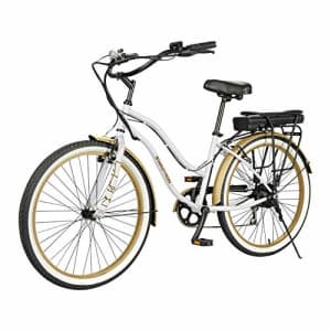 Swagtron EB-10 Electric Lady Cruiser Bike with 26" Wheels, 36V 7.5Ah Removable Battery up to 28 for $990