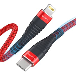 Vagavo 6-Foot MFi Certified Lightning Cable 2-Pack for $6 Vagavo 6-Foot MFi Certified Lightning Cable 2-Pack for $6