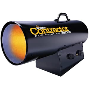 Mr. Heater 250,000-400,000 BTU Forced Air Propane Heater for $598 Mr. Heater 250,000-400,000 BTU Forced Air Propane Heater for $598