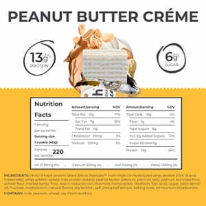Power Crunch Whey Protein Bars, High Protein Snacks with Delicious Taste, Peanut Butter Crme, 1.4 for $14