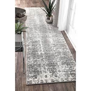 nuLOOM Misty Shades Deedra Runner Rug, 2' 5" x 9' 5", Grey for $48 nuLOOM Misty Shades Deedra Runner Rug, 2' 5" x 9' 5", Grey for $48
