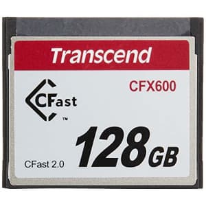 Transcend TS128GCFX600 128GB, Cfast2.0, SATA3, MLC for $121