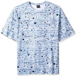 Southpole Men's All Over Print Short Sleeve T-Shirt, Navy Splat, Medium for $13 Southpole Men's All Over Print Short Sleeve T-Shirt, Navy Splat, Medium for $13