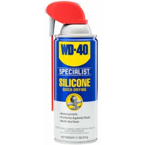 WD-40 Specialist 11-oz. Water-Resistant Silicone Lubricant for $6