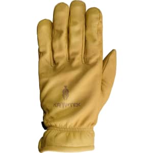 Kryptek Full Leather Ranch Work Gloves for $13
