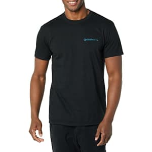 Quiksilver Men's Resin Tint Mt0 Tee Shirt, Black, S for $21