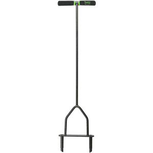 Yard Butler 37" Manual Lawn Coring Aerator and Dethatcher for $33