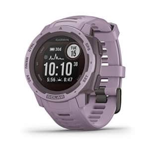 Garmin Instinct Solar, Solar-Powered Rugged Outdoor Smartwatch, Built-in Sports Apps and Health for $337