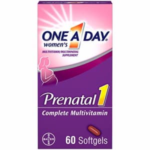 One A Day Women's Prenatal 1 Multivitamin including Vitamin A, Vitamin C, Vitamin D, B6, B12, Iron, for $25