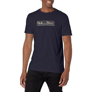 Quiksilver Men's Slow Show Short Sleeve Tee Shirt, Navy Blazer, Small for $15 Quiksilver Men's Slow Show Short Sleeve Tee Shirt, Navy Blazer, Small for $15