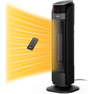 Toppin 1,500W Ceramic Tower Space Heater for $70
