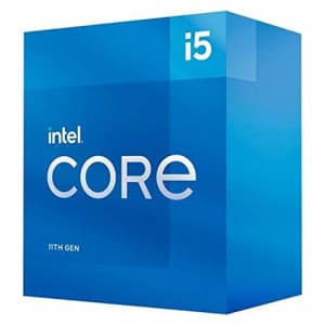 Intel Core i5-11600K Desktop Processor 6 Cores up to 4.9 GHz Unlocked LGA1200 (Intel 500 Series & for $210