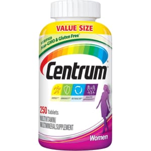 Centrum Women's Multivitamin 250-Count for $14 via Sub & Save Centrum Women's Multivitamin 250-Count for $14 via Sub & Save