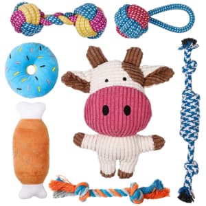 Toozey 7-Pack of Dog Toys: 50% off, from $7 Toozey 7-Pack of Dog Toys: 50% off, from $7
