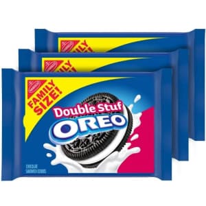 Oreo Double Stuf Chocolate Cookies 3-Pack for $7.89 via Sub & Save Oreo Double Stuf Chocolate Cookies 3-Pack for $7.89 via Sub & Save
