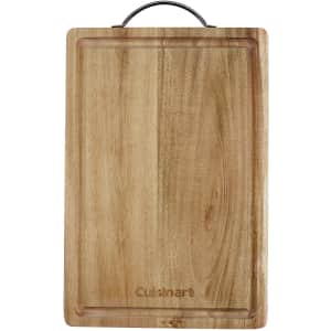 Cuisinart 15" Acacia Wood Cutting Board for $21