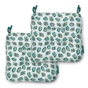 Vera Bradley by Classic Accessories Water-Resistant Patio Chair Cushions, 19 x 19 x 5 Inch, 2 Pack, for $48