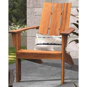 Mainstays Modern Solid Acacia Wood Adirondack Chair for $79