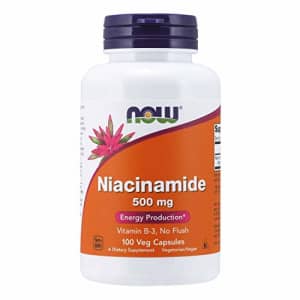 Now Foods NOW Supplements, Niacinamide (Vitamin B-3) 500 mg, Energy Production*, 100 Capsules for $14
