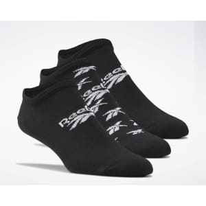 Reebok Men's Classics Invisible Socks 3-Pair Pack for $7 Reebok Men's Classics Invisible Socks 3-Pair Pack for $7
