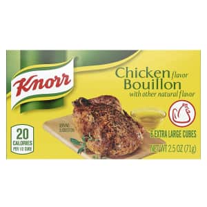 Knorr Chicken 6-Cube Bouillon for $1