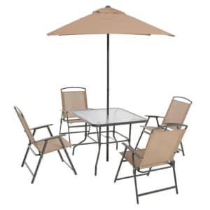 Mainstays Albany Lane 6-Piece Patio Dining Set for $127