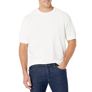 Tommy Hilfiger mens Tommy Hilfiger Men's Big & Tall Flag Crew Neck Tee T Shirt, Bright White, for $10