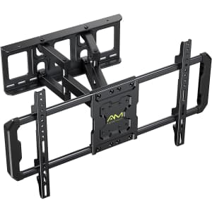 AM Alphamount 37" to 75" Full Motion TV Wall Mount for $24