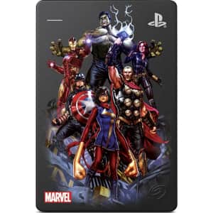 Seagate 2TB Marvel's Avengers Game Drive for PS4 for $81 Seagate 2TB Marvel's Avengers Game Drive for PS4 for $81