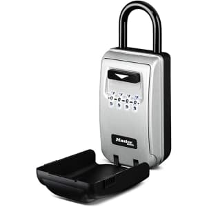 Master Lock Portable Combination Lock Box for $43