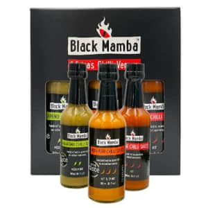 Black Mamba Foods Chili Venom Hot Sauce Gift Set for $12 Black Mamba Foods Chili Venom Hot Sauce Gift Set for $12