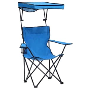 Quik Shade Adjustable Canopy Folding Chair for $35